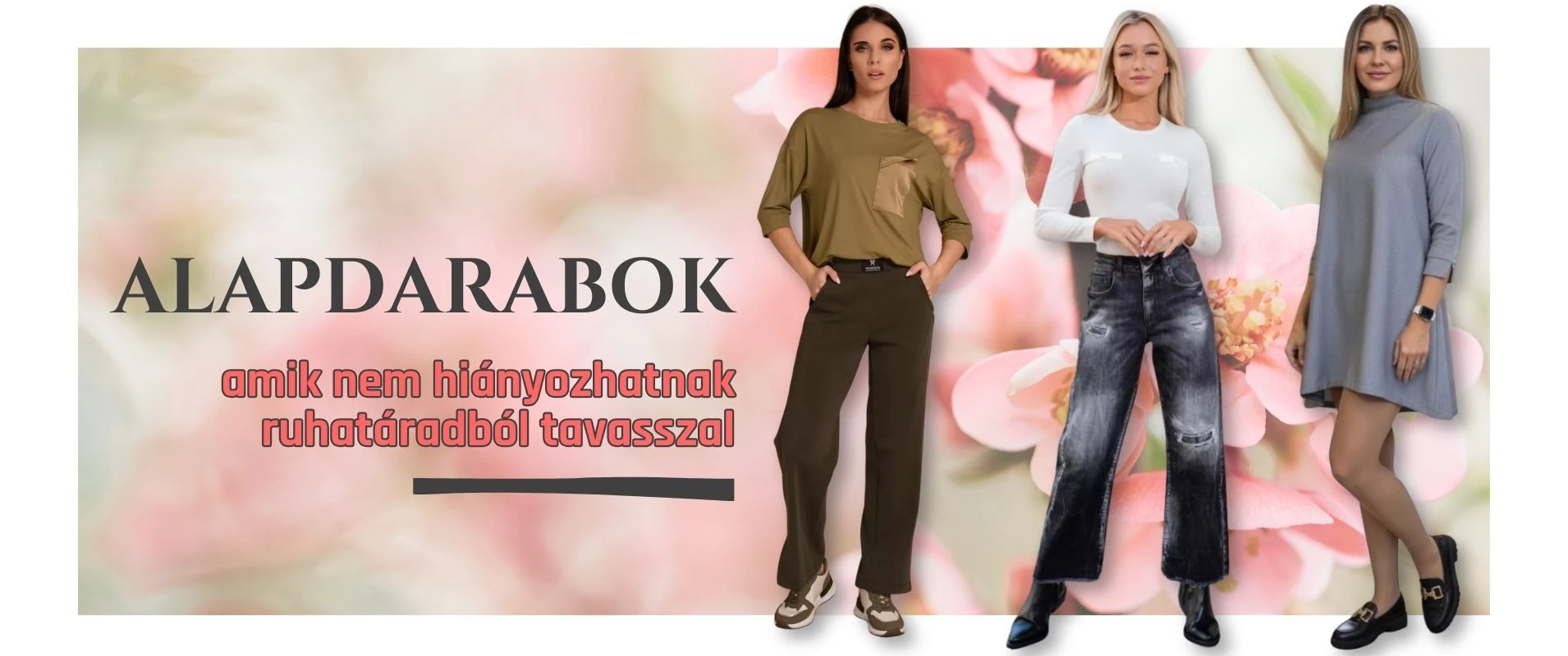 Alapdarabok, amik nem hiányozhatnak ruhatáradból tavasszal