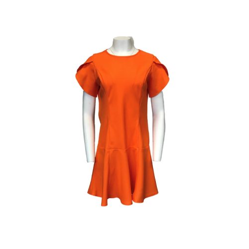 Narancssárga színű vászon ruha