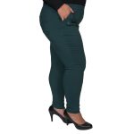 Cevlar slim fit zöld vászon nadrág