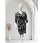 Luiza fekete-fehér ruha