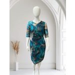 Luiza kék-türkiz ruha