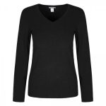 Dolcezza hosszú ujjú, kerek nyakú pamut felső - szürke