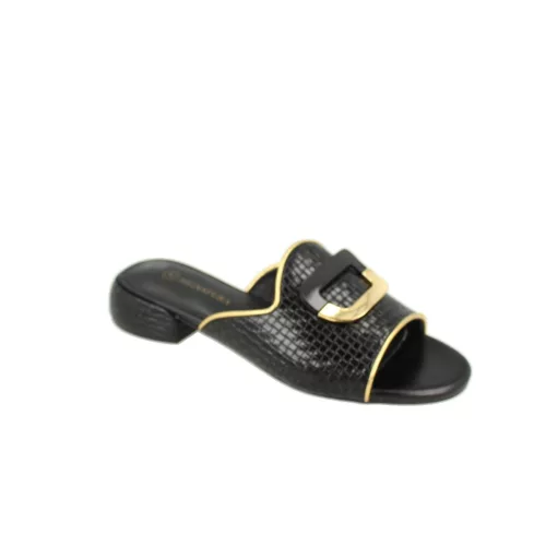 Fekete papucs AC-EL14 BK TX