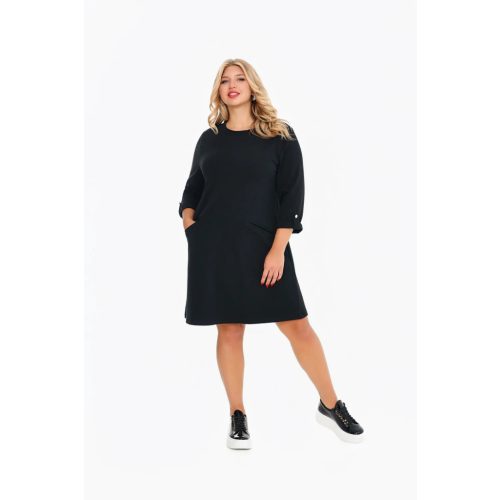 Belvora CAMILLA fekete ruha