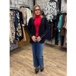 Babett fekete kardigán