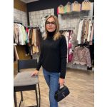 Annabell fekete pulóver