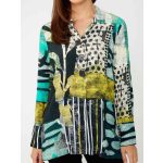 Dolcezza hosszú ujjú blúz „Mono Leaf” (74624)