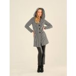 Dolcezza 75250 fekete-fehér kabát