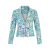 Dolcezza 25620 Blue Half Moon Morning Print dzseki