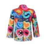 Dolcezza „I Believe in Angels” 75705 gombos dzseki plus size