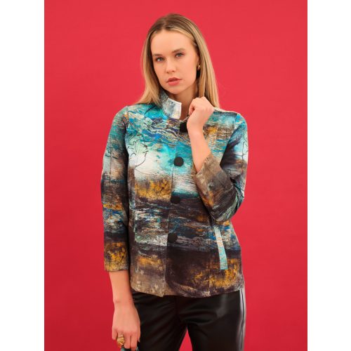 Dolcezza „Az élet túl rövid” gombos kabát – 75606