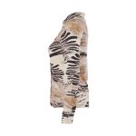 Dolcezza „Unbalanced” mintás jerseyblúz – 75683
