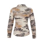 Dolcezza „Unbalanced” mintás jerseyblúz – 75683