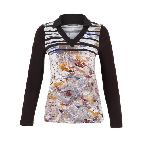 Dolcezza „Ügy a háborúra” V-nyakú 75651 felső 