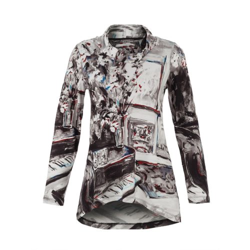 Dolcezza 'Piano Blues III' 75692 felső plus size