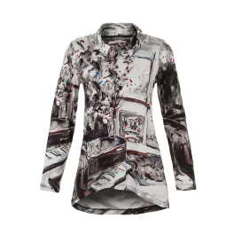 Dolcezza 'Piano Blues III' 75692 felső plus size