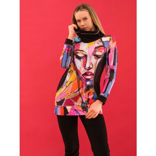 Dolcezza 'Baisti' 75624 csuklós nyakú tunika felső 