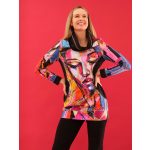 Dolcezza 'Baisti' 75624 csuklós nyakú tunika felső 