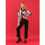 Dolcezza 'Baisti' 75632 aszimmetrikus szegéllyel felső plus size