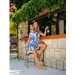 Dolcezza "Blue Lotus" mintás rövidnadrág - 25151-es fazon