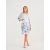 Dolcezza 25783 Misty Blossom mintás fehér ruha