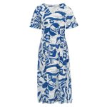 Dolcezza Midi ruha X „Blue Lotus" 25153-as stílus