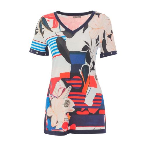 Dolcezza „Egymásba fonott 16” V-nyakú  26692 felső