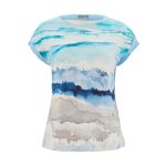 Dolcezza 'Tengerpart'26611 felső átlátszó strassz díszítéssel 