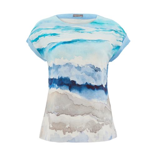 Dolcezza 'Tengerpart'26611 felső átlátszó strassz díszítéssel 