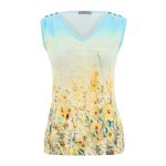 Dolcezza 'Shoreline Flowers' V-nyakú felső- 26720