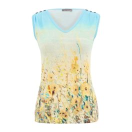   Dolcezza 'Shoreline Flowers' V-nyakú felső - 26720