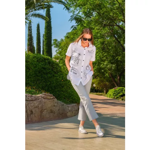 Dolcezza "Summer Stripes" "Je t'aime" 26153 blúz