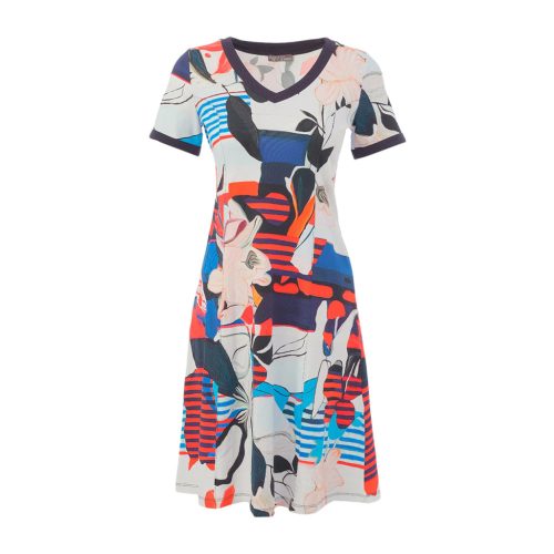 Dolcezza „Egymásba fonott 16” V-nyakú ruha – 26695