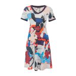 Dolcezza „Egymásba fonott 16” V-nyakú ruha – 26695