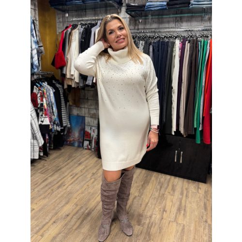  Magdolna fehér kötött ruha