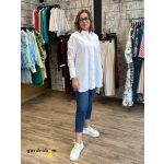 Lundgaard ing ferde mandzsettával - fehér