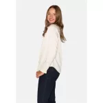 Lundgaard Stretch Chambray krém ing 4241-266