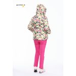 Etage mintás steppelt kabát 