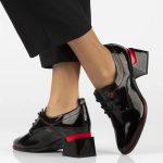 Bőrcipő Filippo DP4841/24 BK fekete