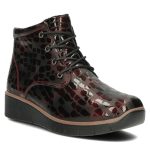 Bőr bokacsizma Filippo DBT3169/23 BG bordó