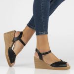 Filippo DS6026/24 BK női fekete ékszandál