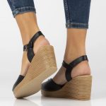 Filippo DS6026/24 BK női fekete ékszandál