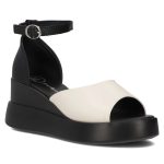 Filippo DS6075/24 BK BE bőr ékszandál