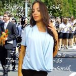 KLEOPÁTRA VILÁGOSKÉK BLÚZ