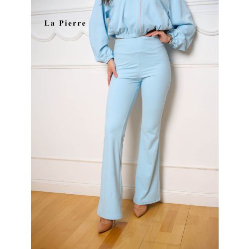  La Pierre Lisszabon kék yoga anyagú nadrág