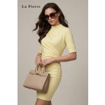 La Pierre Sorello sárga yoga anyagú ruha