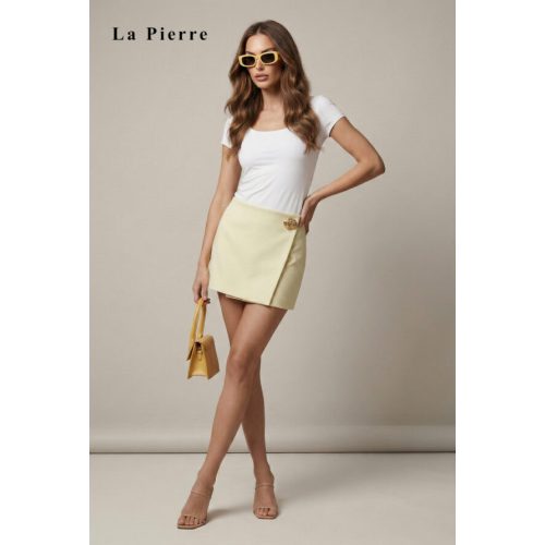 La Pierre Kirk barbie anyagú nadrág szoknya