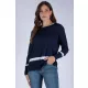 MARA CAROL 57003 LUREX CSÍKOS PULÓVER