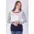 MARA CAROL 57021 LUREX CSÍKOS KEREK NYAKÚ PULÓVER 