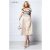 MYSTIC DAY beige midi szoknya